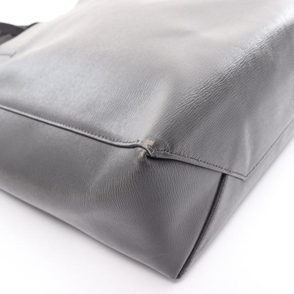 Celine Leather Small Tote Bag Gray - Picture 6 of 10